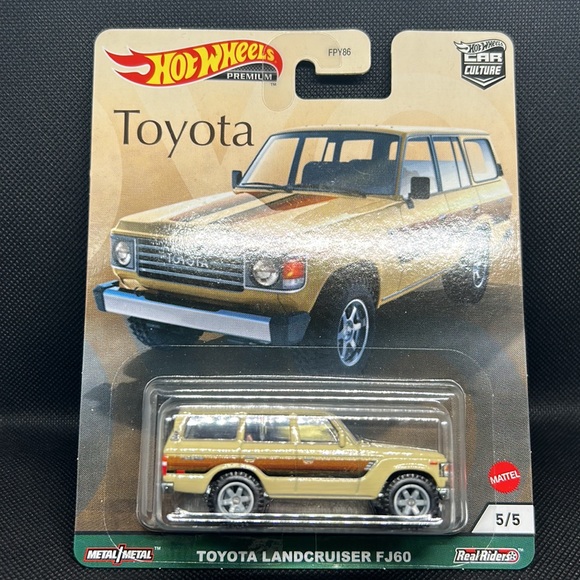 Hot Wheels Car Culture Premium Toyota Set (2021) *Lot of 5 Cars - Picture 5 of 6